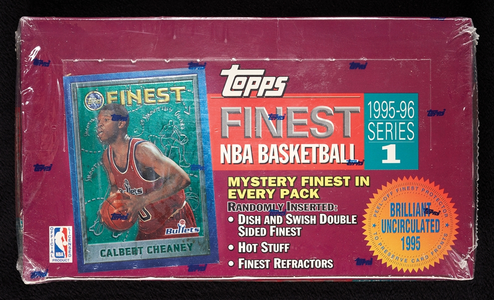 1995-96 Finest Series 1 Basketball Box (24)