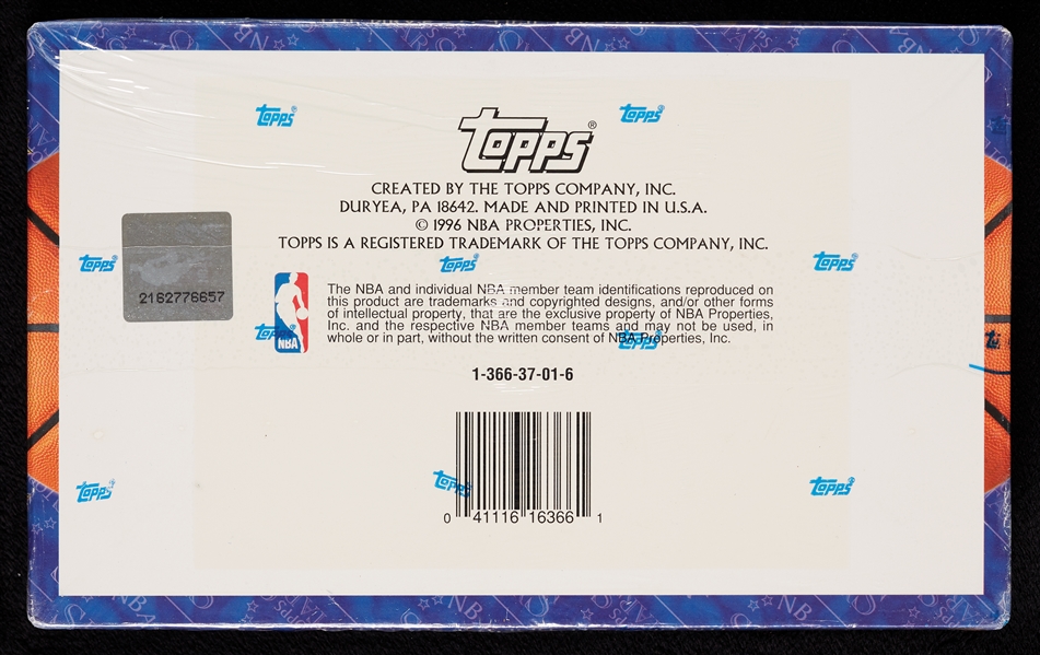 1996 Topps Stars Basketball Box (24)