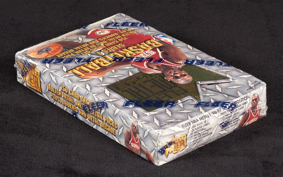 1996-97 Fleer Metal Series 1 Basketball Retail Box (36)