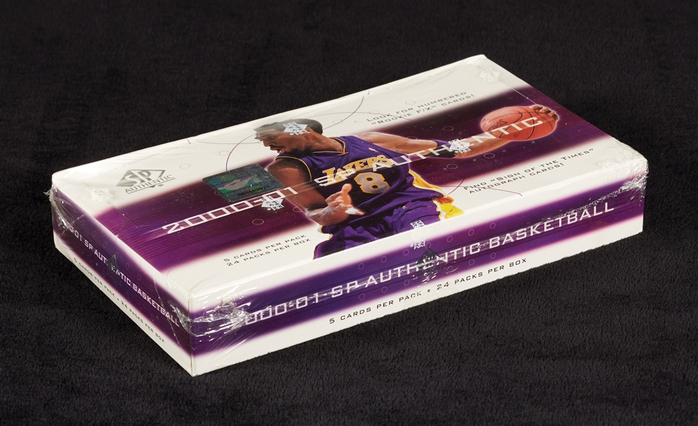 2001-02 SP Authentic Basketball Box (24) 