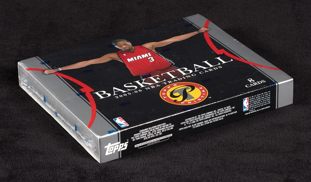 2005-06 Topps Pristine Basketball Box