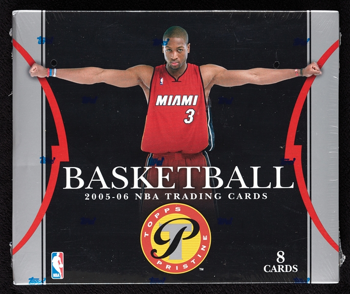 2005-06 Topps Pristine Basketball Box