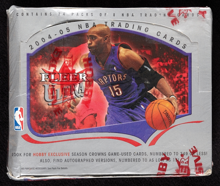 2004-05 Fleer Ultra Basketball Hobby Box (24)