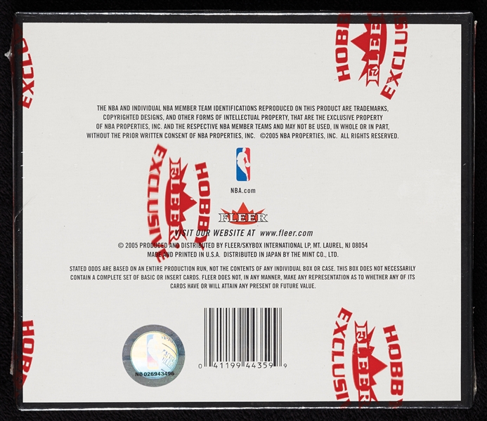 2004-05 SkyBox Premium Basketball Hobby Box (12)