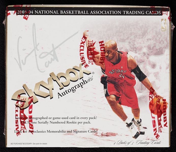 2003-04 SkyBox Autographics Basketball Hobby Box (4)