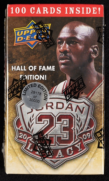 2009 Upper Deck Michael Jordan Legacy HOF Edition Boxed Set (100)