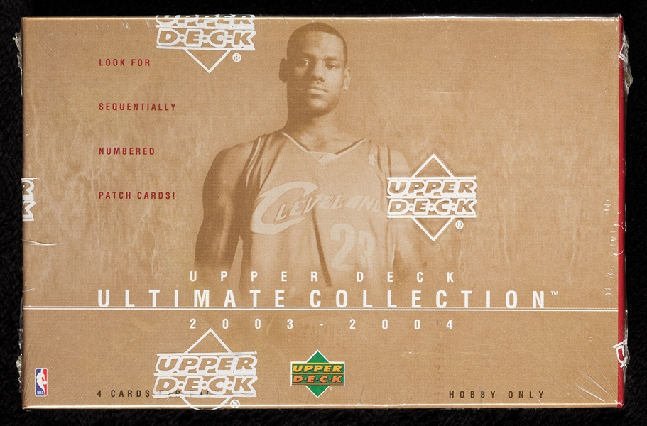 2003-04 UD Ultimate Collection Basketball Box 