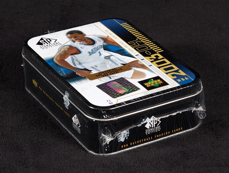 2003-04 SP Signature Basketball Edition Box