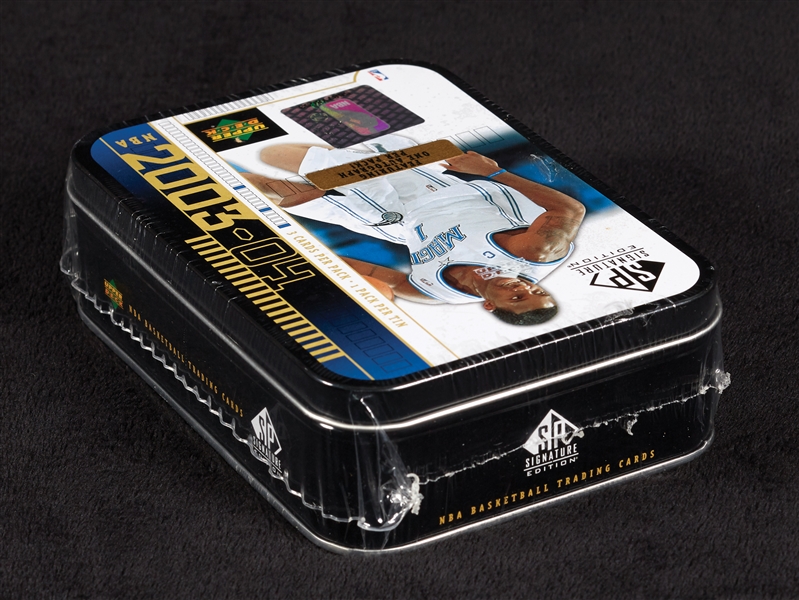 2003-04 SP Signature Basketball Edition Box