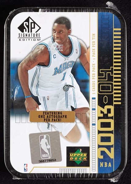 2003-04 SP Signature Basketball Edition Box