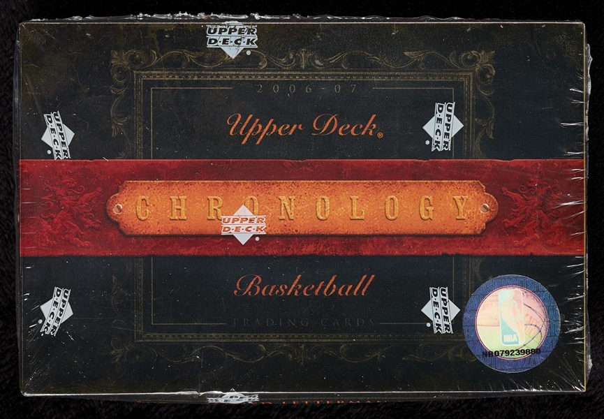 2006-07 Upper Deck Chronology Basketball Box