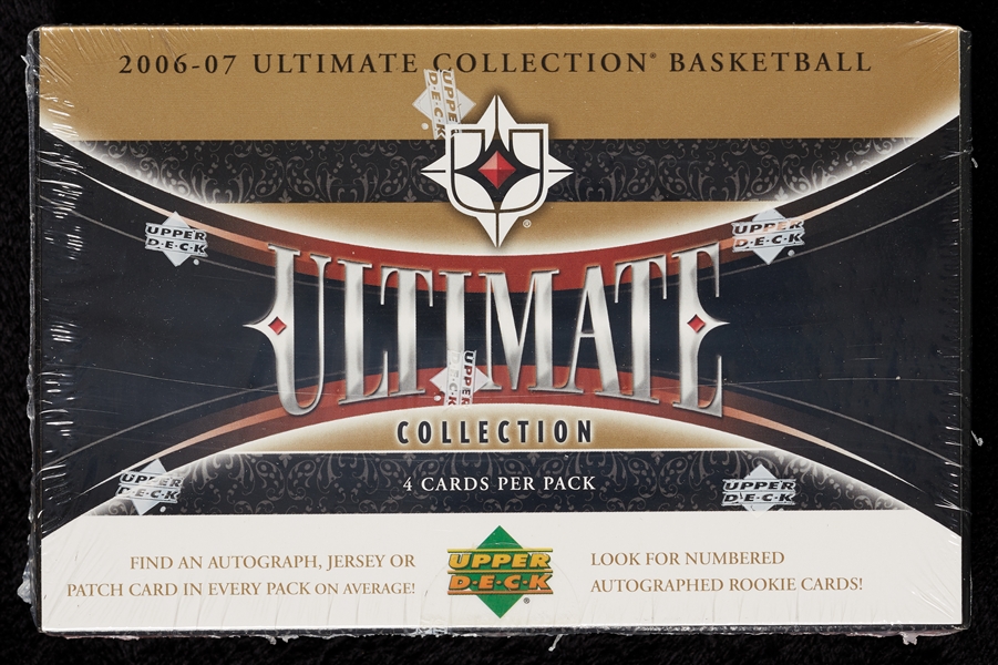 2006-07 UD Ultimate Collection Basketball Box