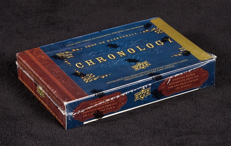 2007-08 Upper Deck Chronology Basketball Box