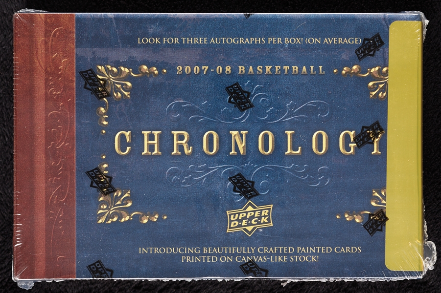 2007-08 Upper Deck Chronology Basketball Box