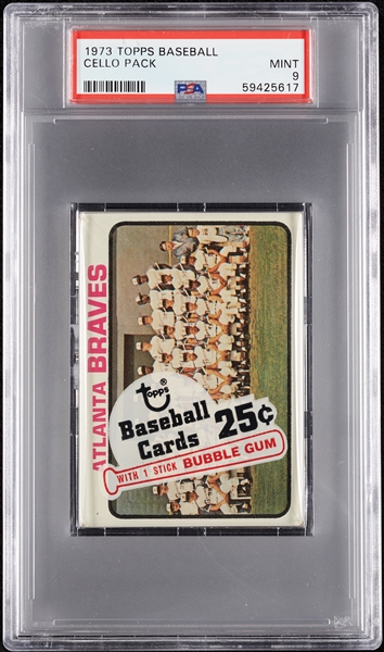 1973 Topps Baseball Cello Pack (Graded PSA 9)