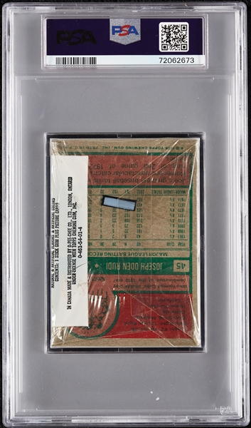 1975 Topps Baseball Cello Pack (Graded PSA 9)