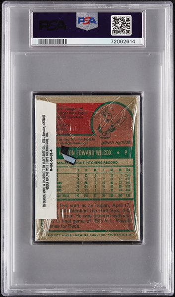 1975 Topps Baseball Cello Pack - Lou Brock Top (Graded PSA 7)