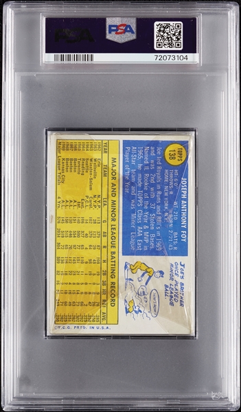 1970 Topps Baseball 2nd Series Cello Pack (Graded PSA 10)