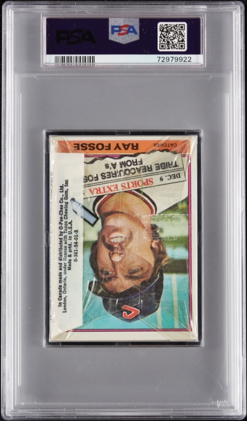 1976 Topps Baseball Cello Pack (Graded PSA 8)