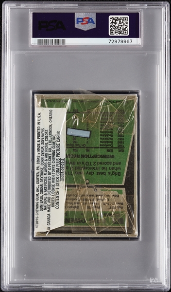 1975 Topps Football Cello Pack (Graded PSA 9)