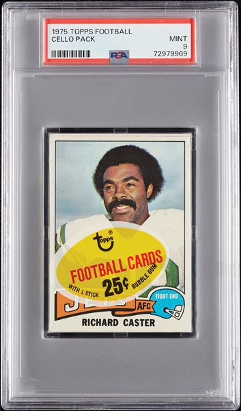 1975 Topps Football Cello Pack (Graded PSA 9)