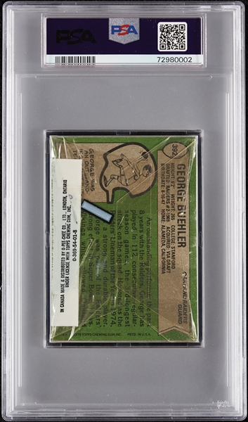 1978 Topps Football Cello Pack (Graded PSA 9)