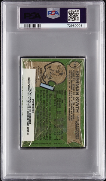 1978 Topps Football Cello Pack (Graded PSA 9)