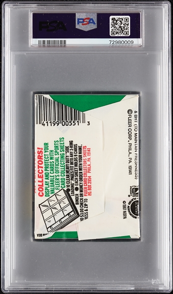 1987 Fleer Basketball Wax Pack (Graded PSA 7)