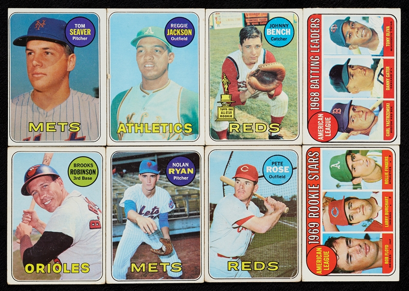 1969 Topps Baseball Complete Set (664)