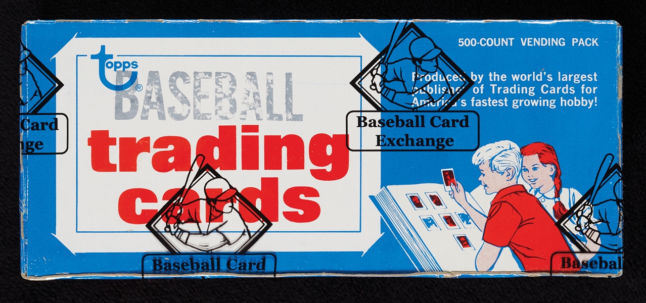 1976 Topps Baseball Vending Box (500) (Fritsch/BBCE)