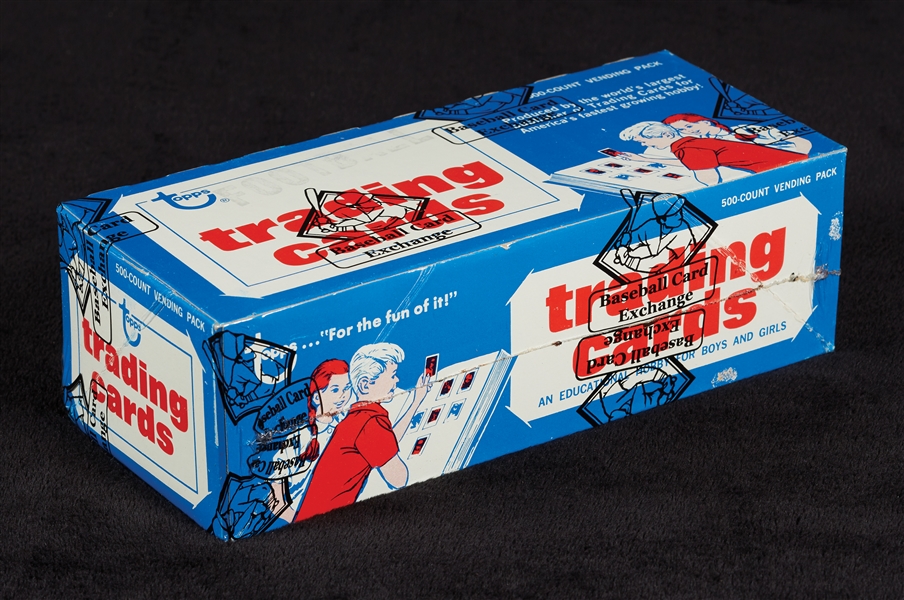 1973 Topps Football Vending Box (500) (Fritsch/BBCE)