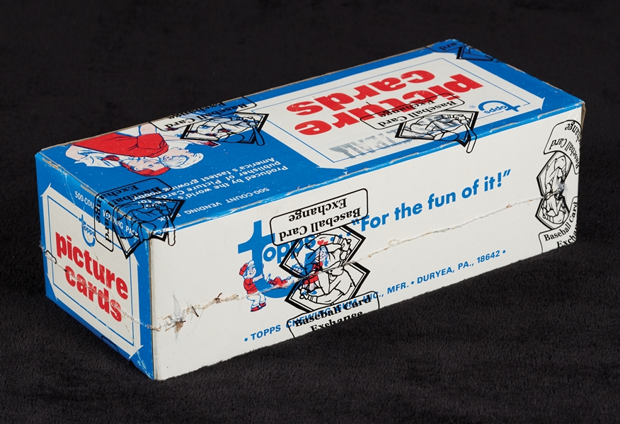 1979-80 Topps Basketball Vending Box (500) (Fritsch/BBCE)