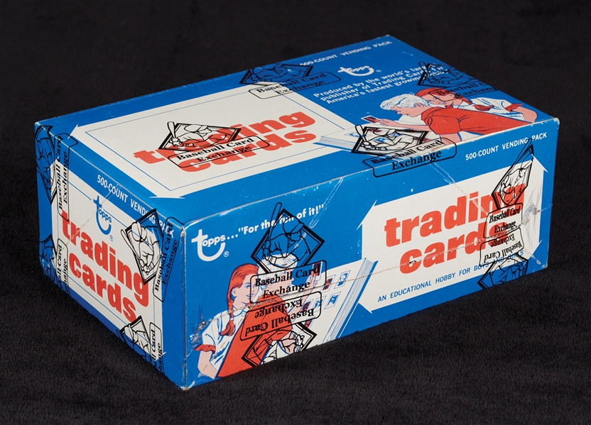 1976-77 Topps Basketball Vending Box (500) (Fritsch/BBCE)