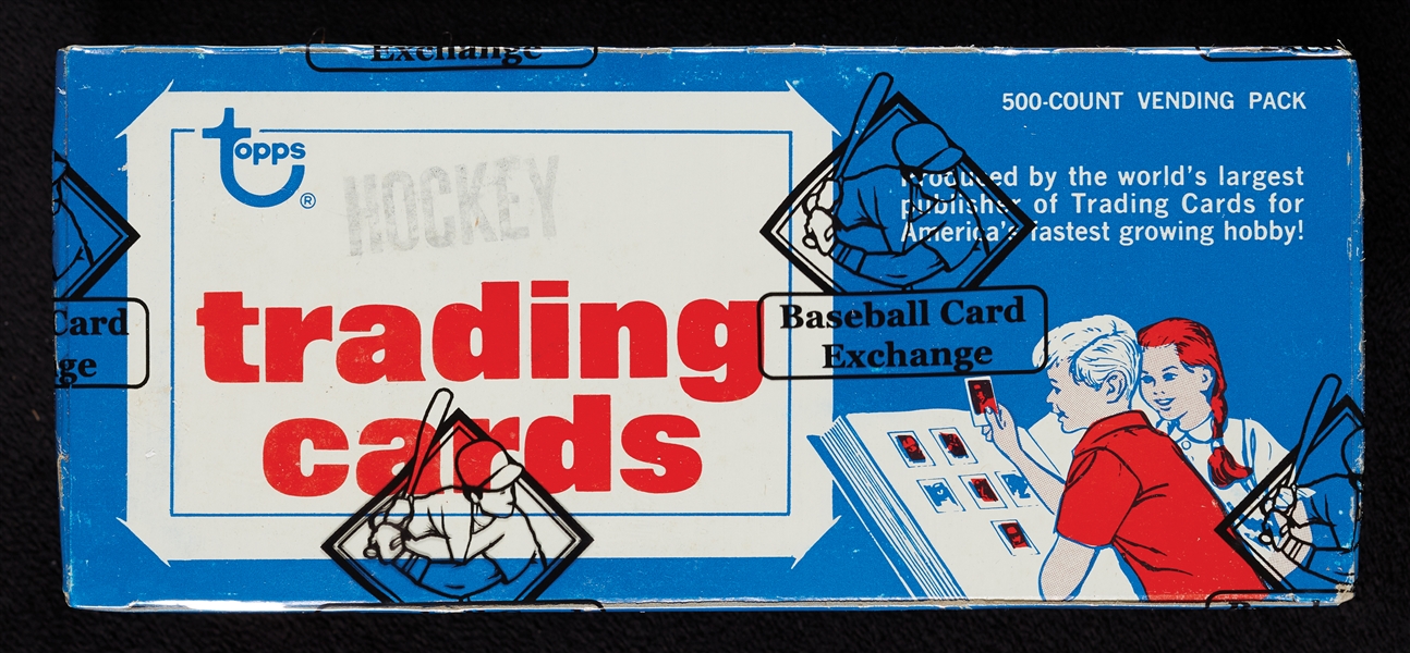 1973-74 Topps Hockey Vending Box (500) (Fritsch/BBCE)