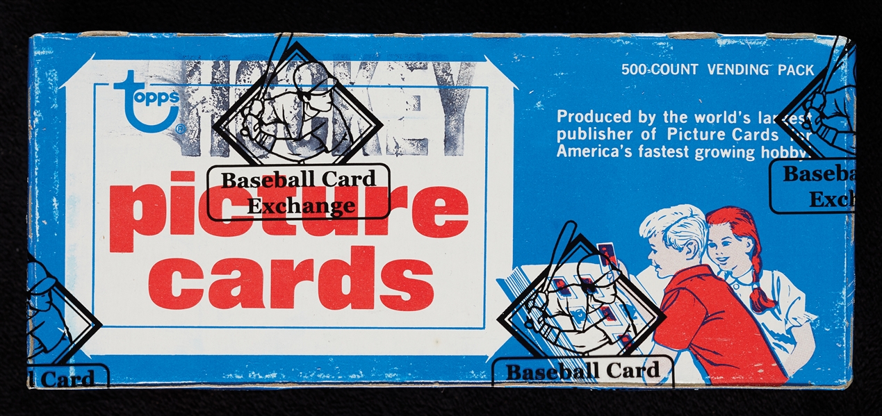 1980-81 Topps Hockey Vending Box (500) (Fritsch/BBCE)