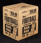 1988 Topps Football Rack Pack Case (3/24)