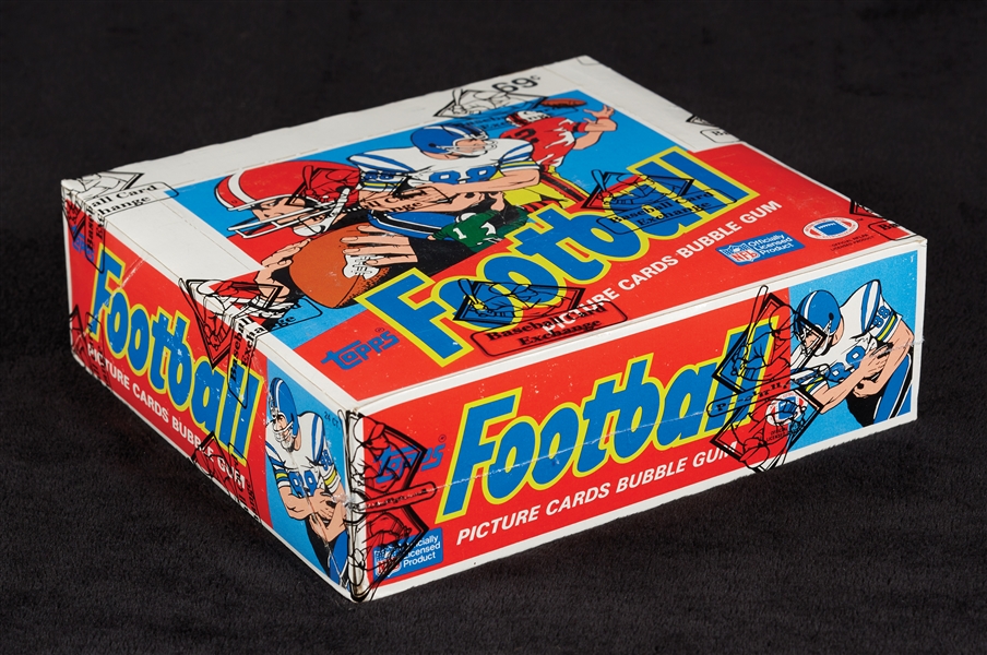 1986 Topps Football Cello Box (24) (BBCE) (FASC)