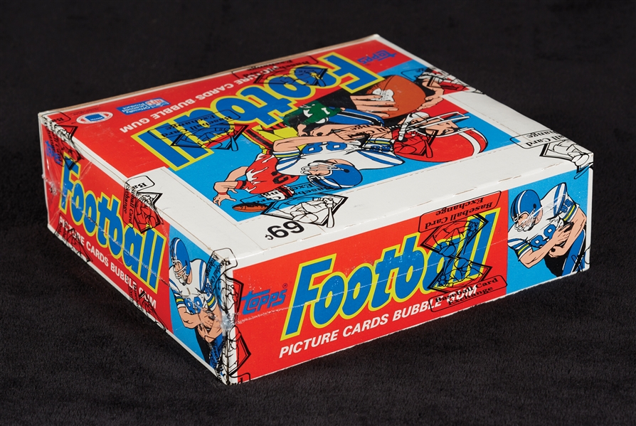 1986 Topps Football Cello Box (24) (BBCE) (FASC)