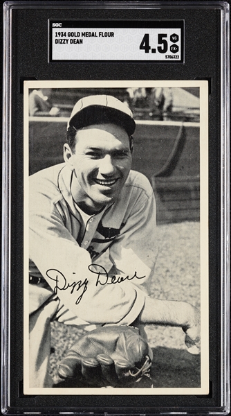 1934 Gold Medal Flour Dizzy Dean SGC 4.5