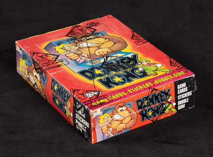 1982 Topps Donkey Kong Wax Box (BBCE)