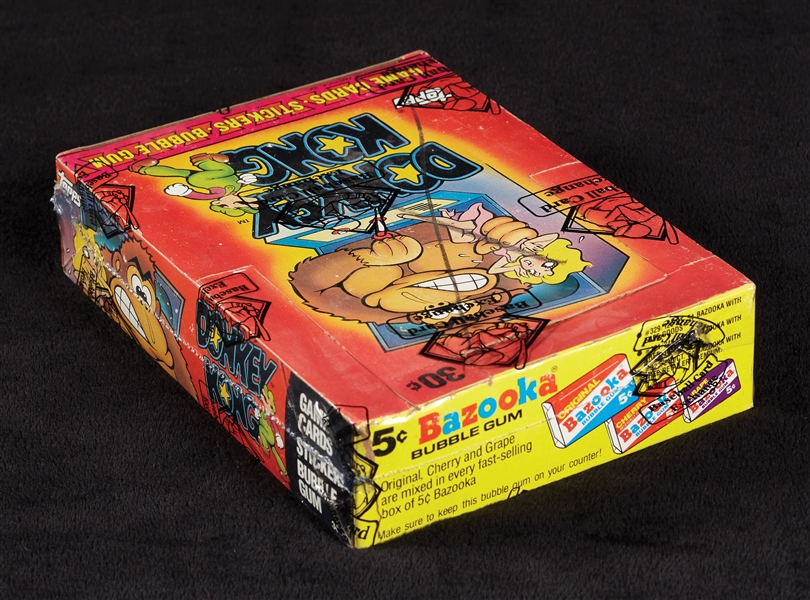 1982 Topps Donkey Kong Wax Box (BBCE)