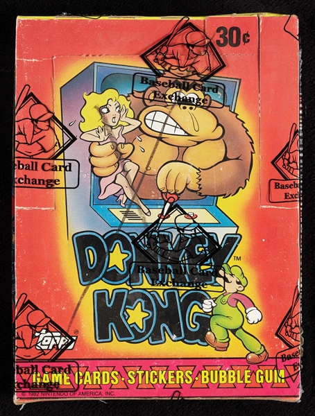 1982 Topps Donkey Kong Wax Box (BBCE)