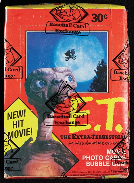 1982 Topps E.T. Wax Box (BBCE)