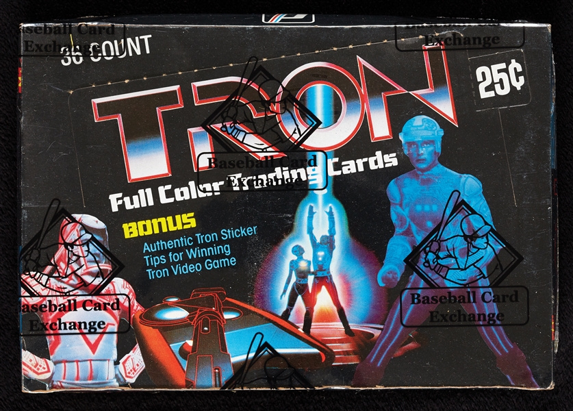 1982 Donruss TRON Wax Box (BBCE)