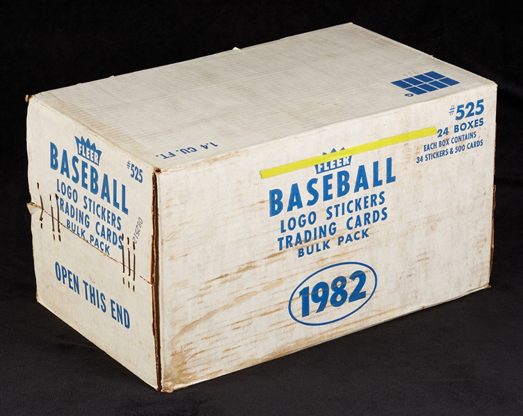 1982 Fleer Baseball Vending Sealed Case (24/500)