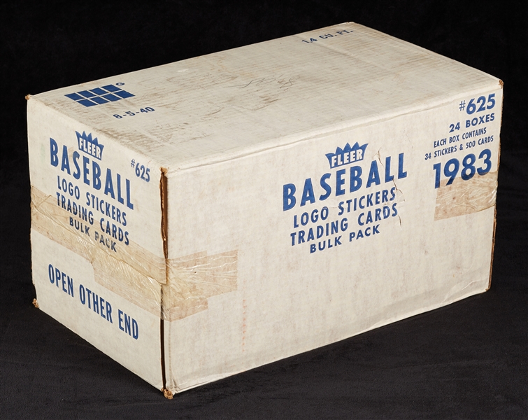 1983 Fleer Baseball Vending Sealed Case (24/500)