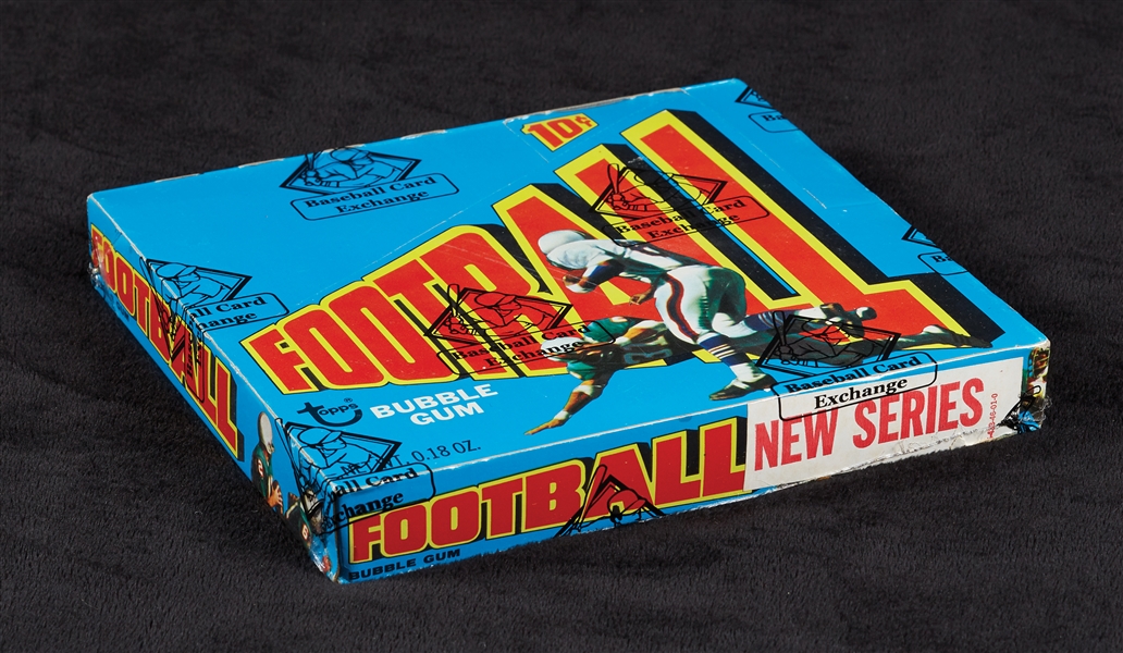 1972 Topps Football 2nd Series Wax Box (24) (Fritsch/BBCE)