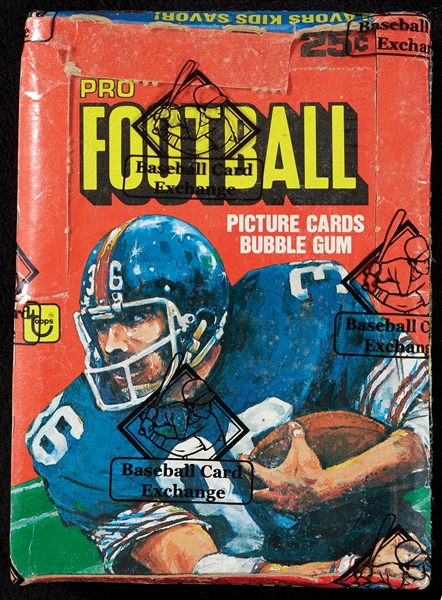 1980 Topps Football Wax Box (36) (BBCE)