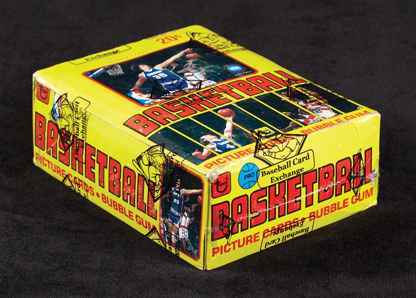 1979-80 Topps Basketball Wax Box (36) (BBCE)