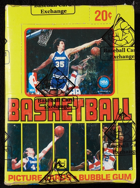 1979-80 Topps Basketball Wax Box (36) (BBCE)